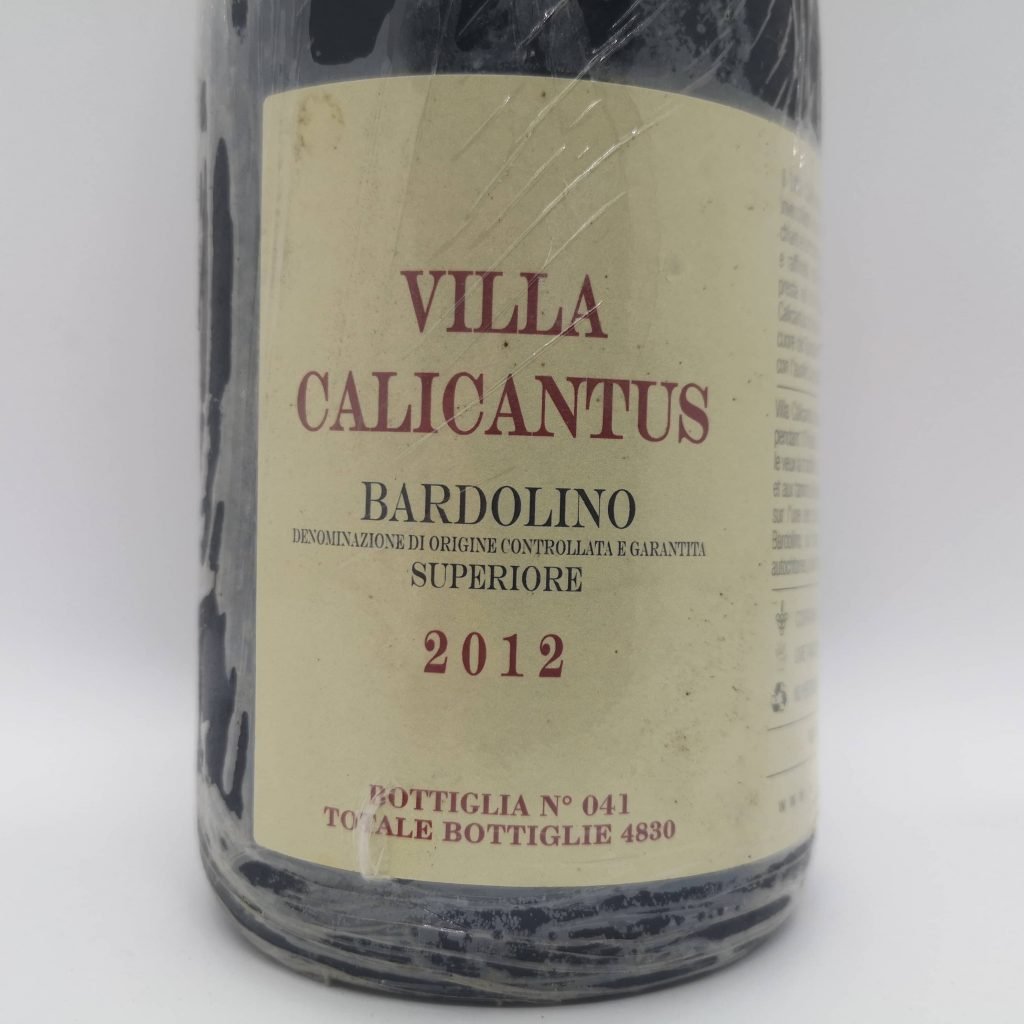 Degustazioni di vino a Bardolino Lago di Garda Villa Calicantus